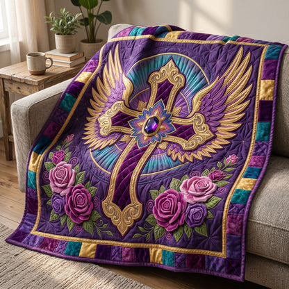 Heavenly Wings Cross WN1704011CL Quilt