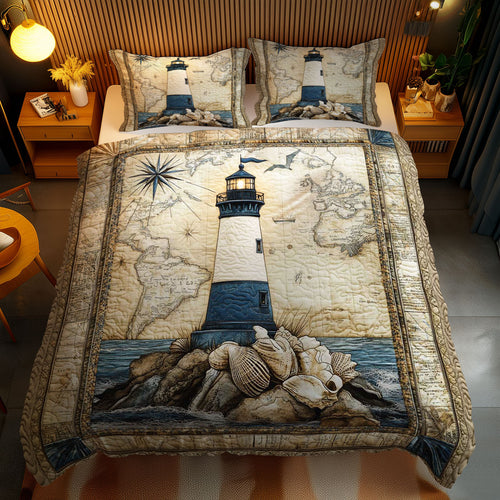 Guiding Light Lighthouse WN1003092CL Duvet Cover Set