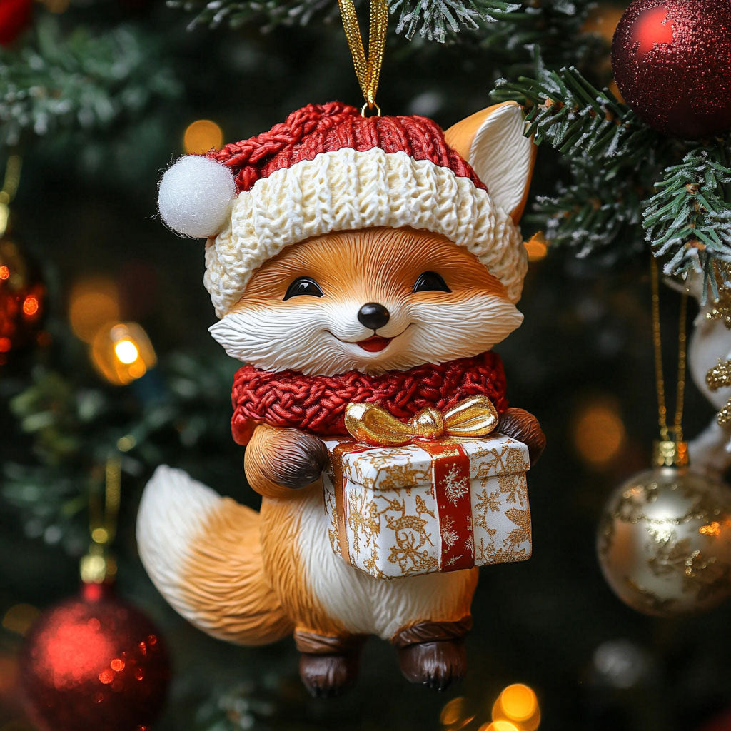 Cheerful Fox CP1710023CL Christmas Ornament