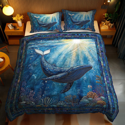 Majestic Whales WN0803105CL Duvet Cover Set