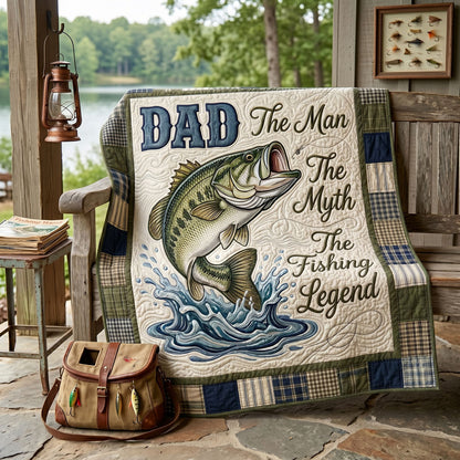 Bass Master Dad WN1506001CL Quilt
