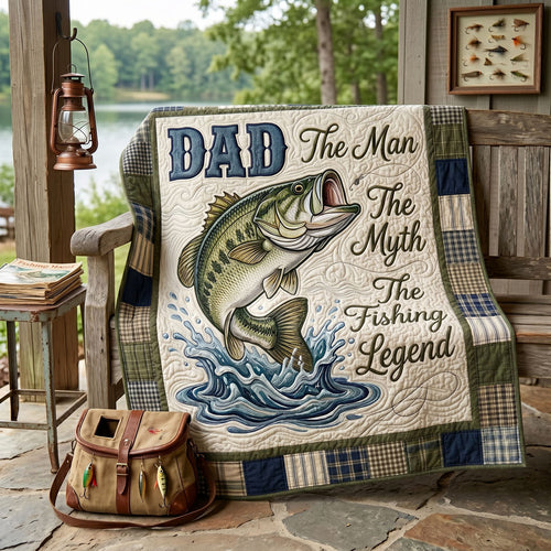 Bass Master Dad WN1506001CL Quilt