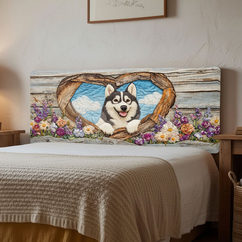 Husky Love CW2012023CL Quilted Headboard Slipcover