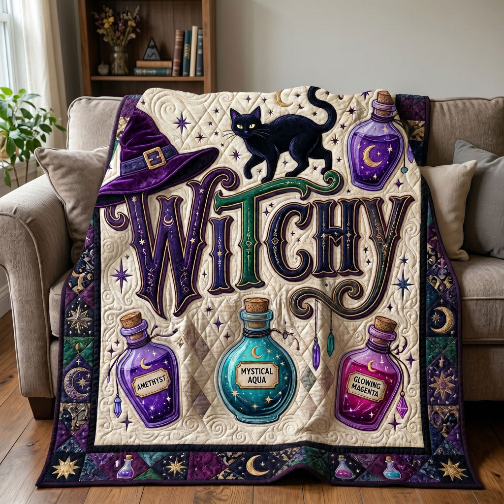Mystic Witch Potions WN0705019CL Quilt