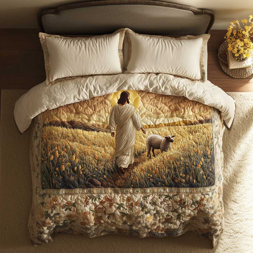 Christianity Peaceful Pastures WN0603079CL Duvet Cover Set