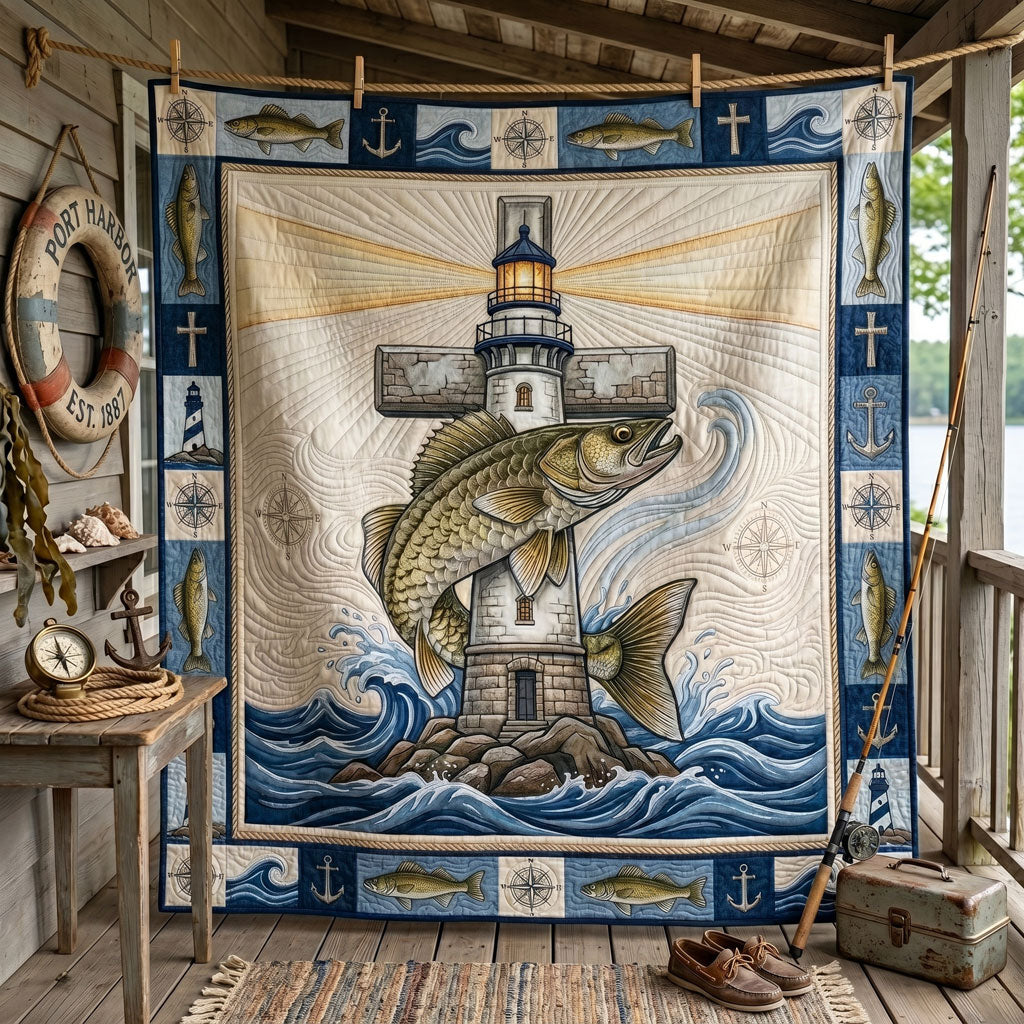 Beacon Of Faith Walleye WN1606002CL Quilt