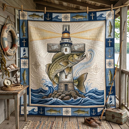 Beacon Of Faith Walleye WN1606002CL Quilt