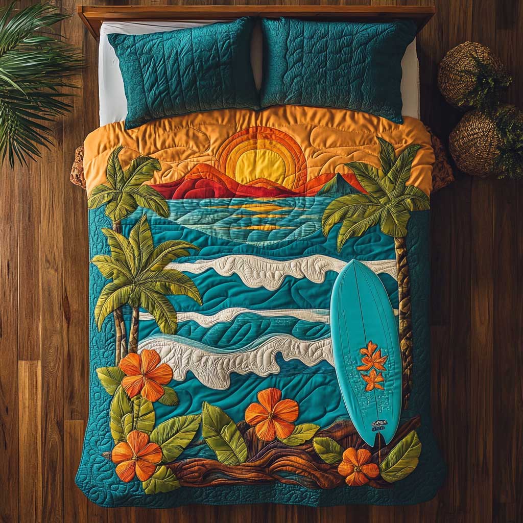 Sunset Beach WP0201050CL Duvet Cover Set