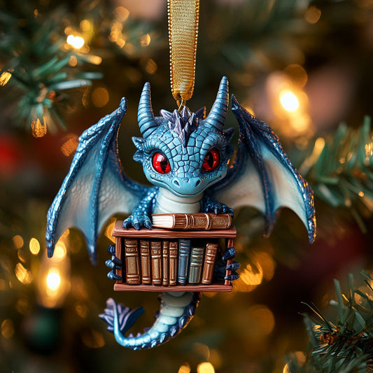 Dragon Cozy Noel WN2411025CL Christmas Ornament