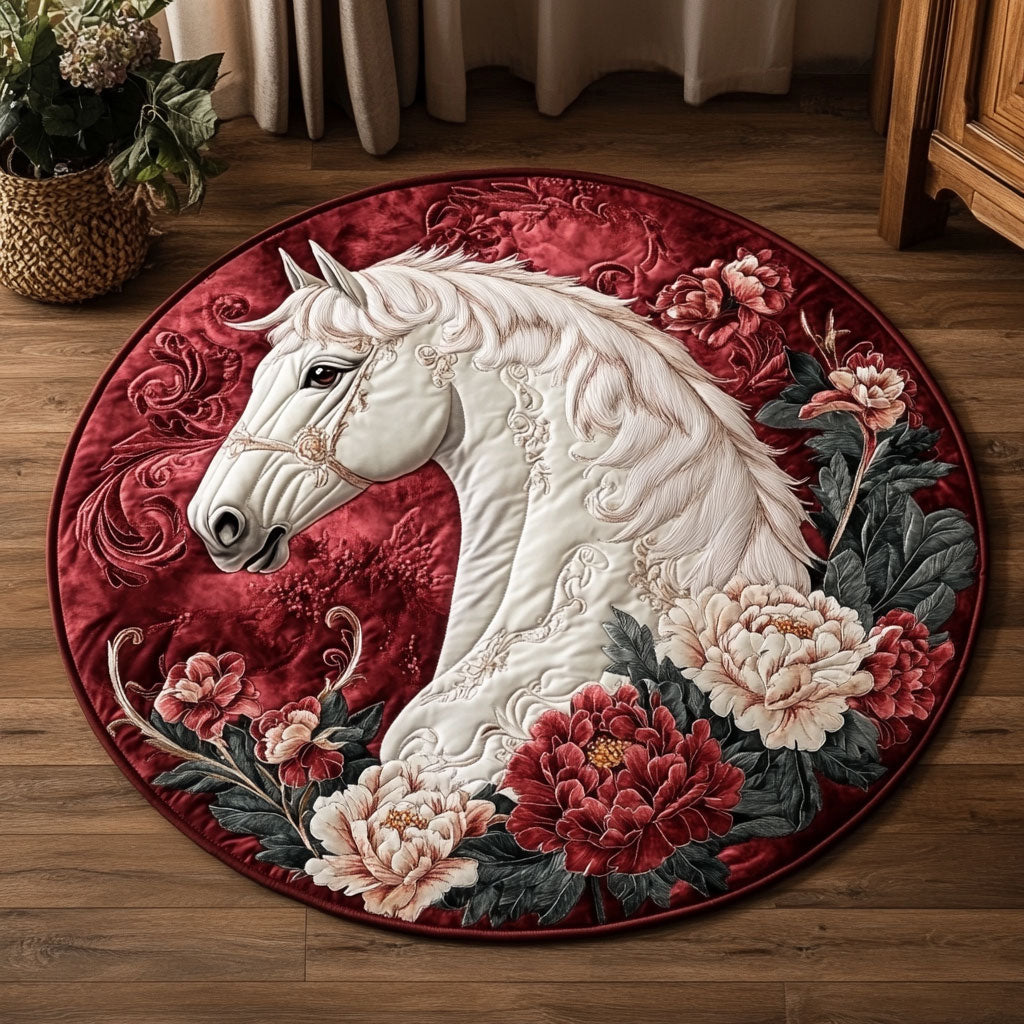 Classic Stallion CP1501035CL Quilted Round Mat
