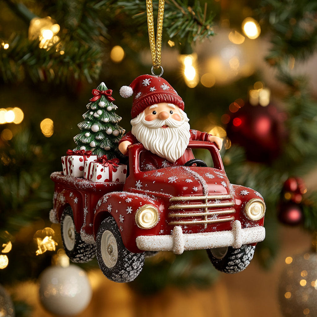 Gnome Gift CW2710017CL Christmas Ornament