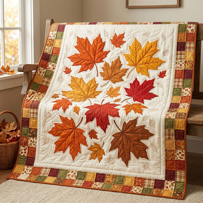 Golden Leaves Of Fall WN1806006CL Quilt
