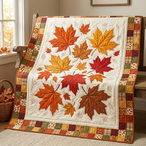 Golden Leaves Of Fall WN1806006CL Quilt