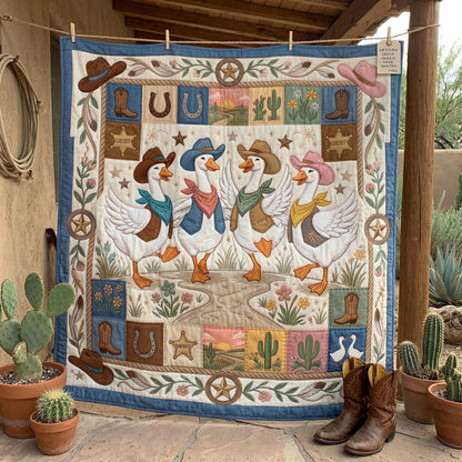 Cowboy Goose Roundup WN0306003CL Quilt