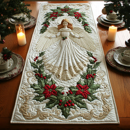 Graceful Angel CW1510020CL Quilted Table Runner