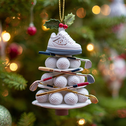 Fairway Stack CP2611069CL Christmas Ornament