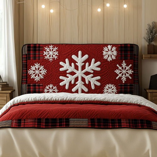 Winter Whisper Snowflake KL0601038CL Quilted Headboard Slipcover