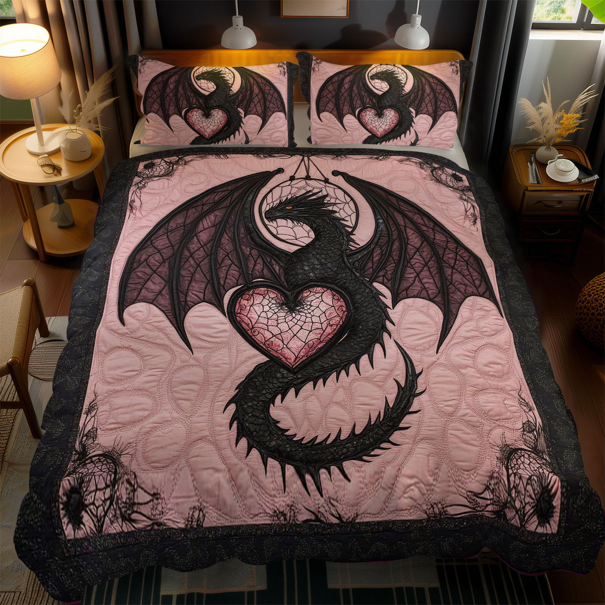 Heart Of The Dragon WN1002067CL Duvet Cover Set