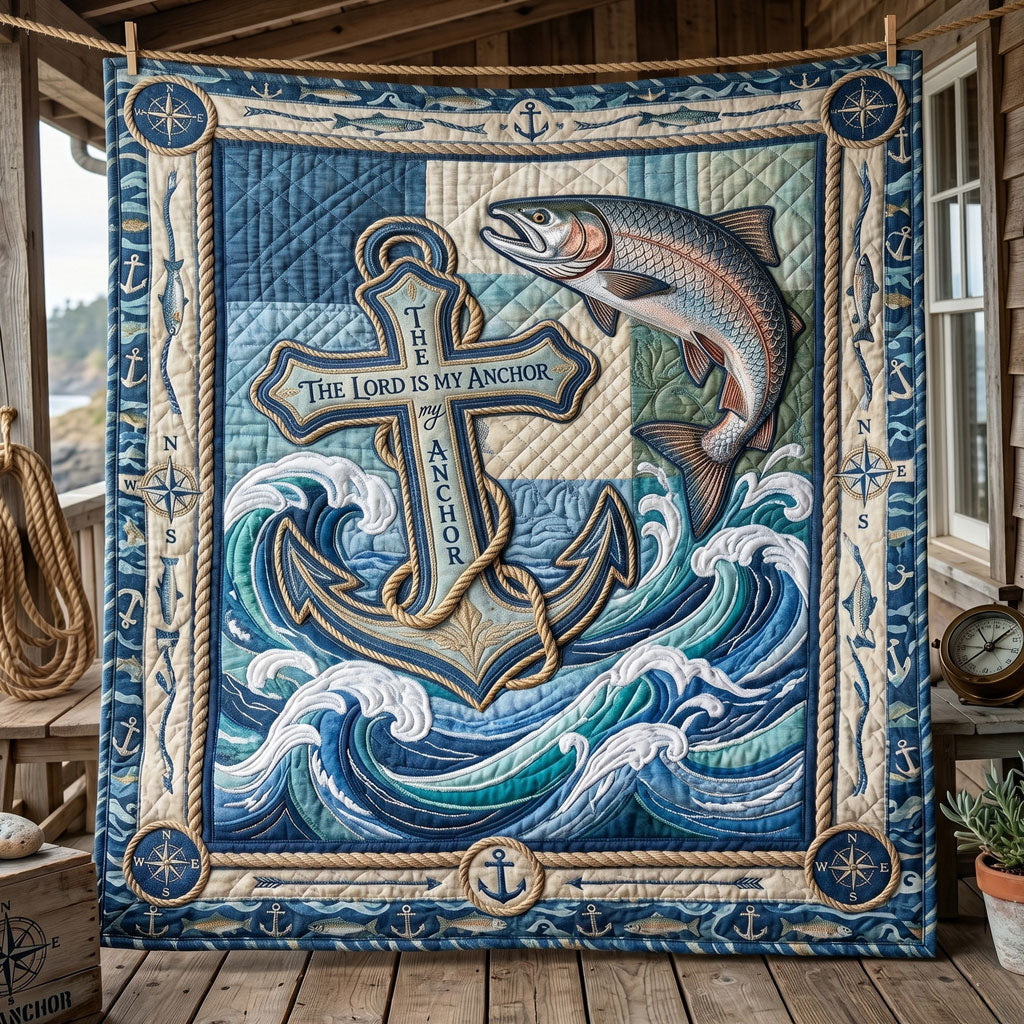 Ocean Cross Anchor WN1305016CL Quilt