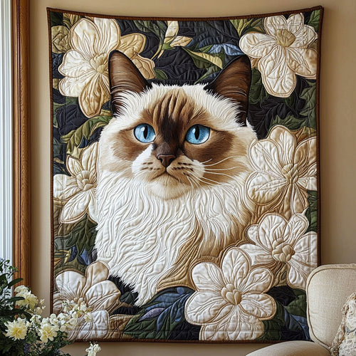 Blooming Cat QA1201018CL Quilt