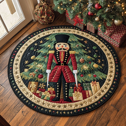Christmas Knight CP0311031CL Quilted Round Mat