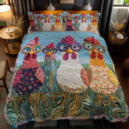 Wacky Chicken WN0803122CL Duvet Cover Set