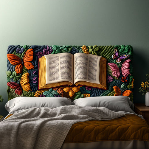 Whispering Book KL1401018CL Quilted Headboard Slipcover
