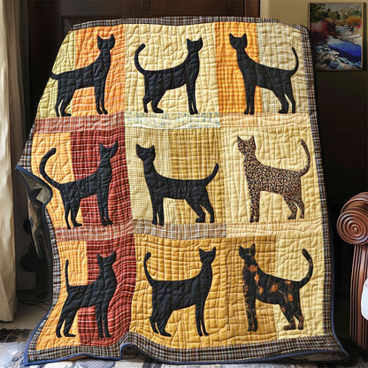 Silhouette Cat WP0802036CL Quilt