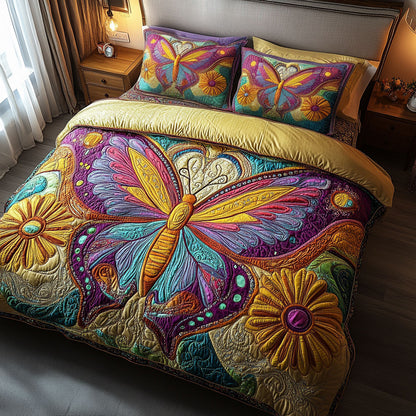 Radiant Butterfly WN1201066CL Duvet Cover Set