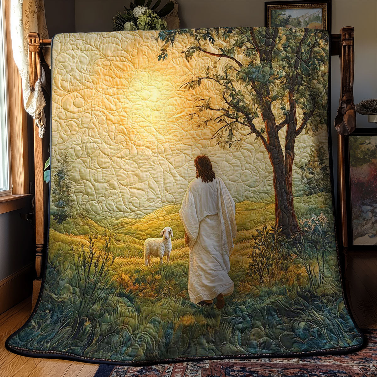 Christianity Divine Shepherd WN0603074CL Quilt