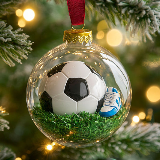 Soccer Globe CW2311047CL Christmas Ornament