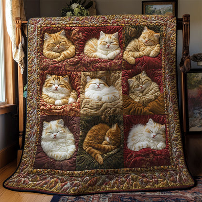 Softly Sleeping Cats WN1103060CL Quilt