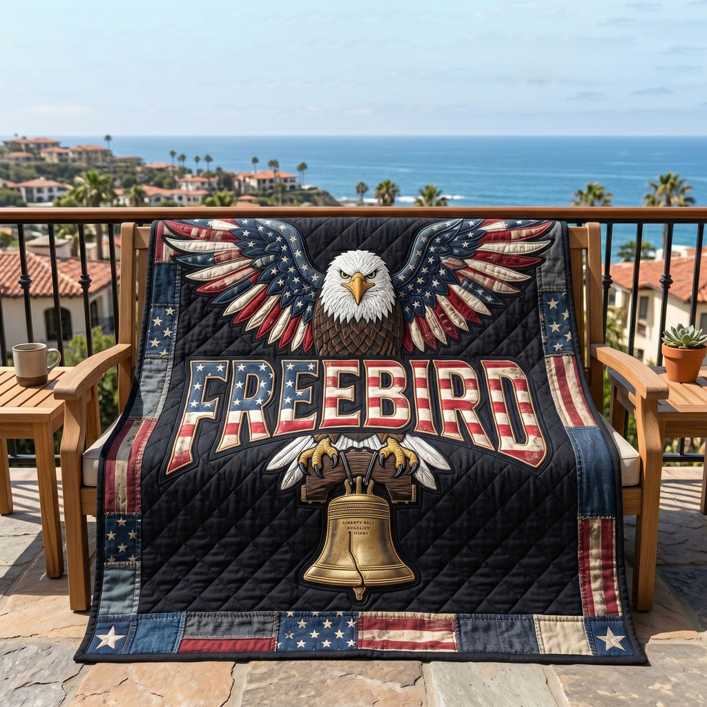 Freedom Eagle Liberty Bell WN1304007CL Quilt