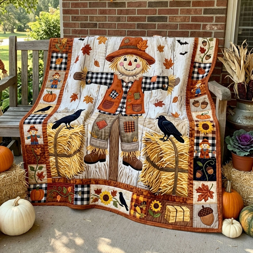 Autumn Harvest Scarecrow WN2006003CL Quilt
