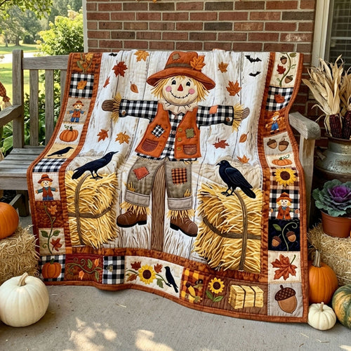 Autumn Harvest Scarecrow WN2006003CL Quilt