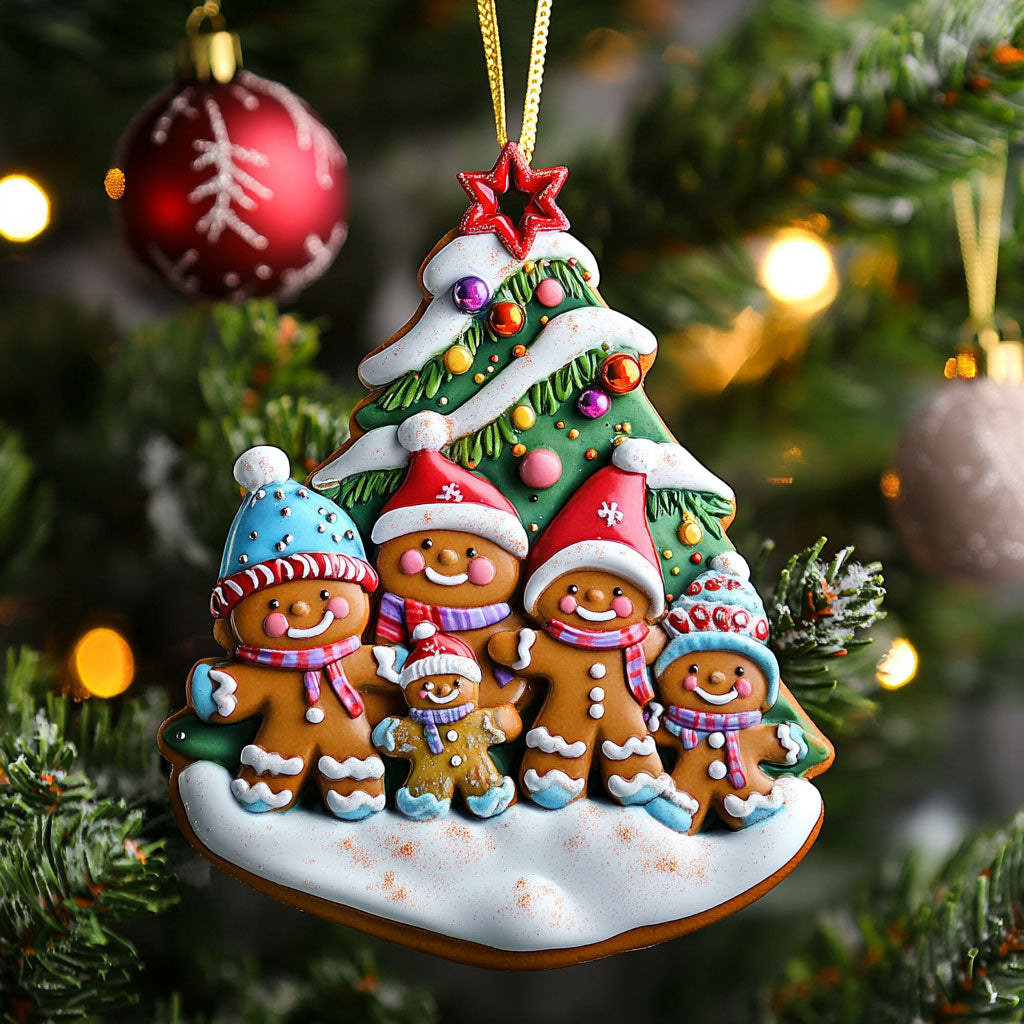Gingerbread Wonderland Scene WN1811033CL Christmas Ornament