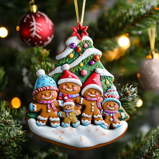 Gingerbread Wonderland Scene WN1811033CL Christmas Ornament