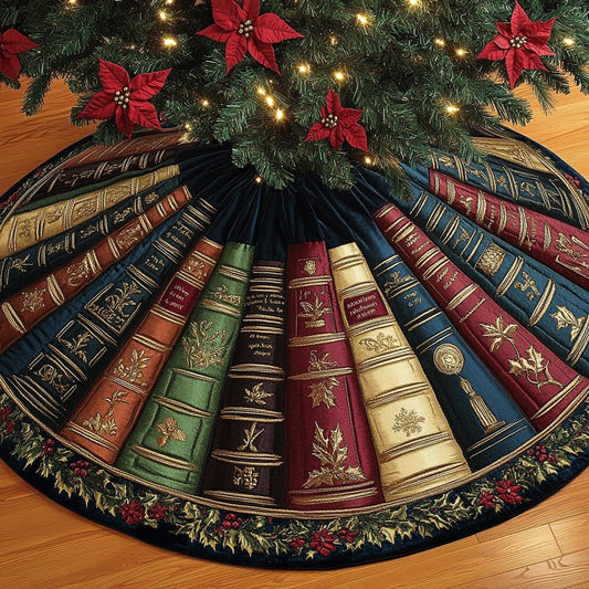 Antique Pages XR1111016CL Quilted Christmas Tree Skirt