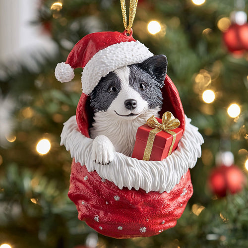 Collie Gift CP2010032CL Christmas Ornament