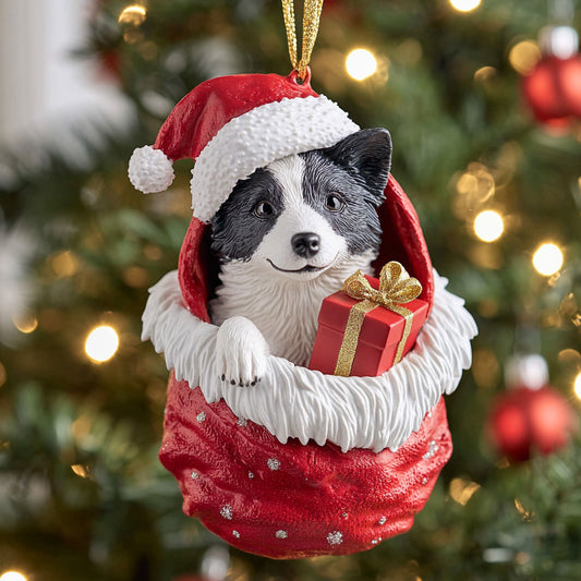 Collie Gift CP2010032CL Christmas Ornament