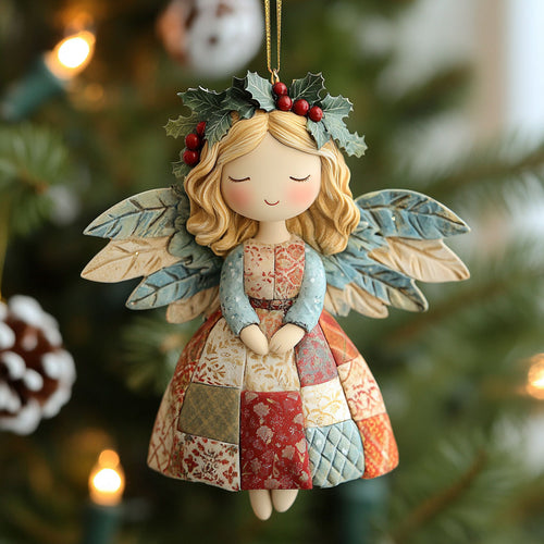 Patchwork Grace CP2711085CL Christmas Ornament