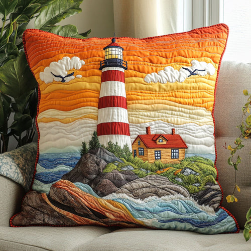 Dream Lighthouse CW2306014CL Quilt Pillow Case