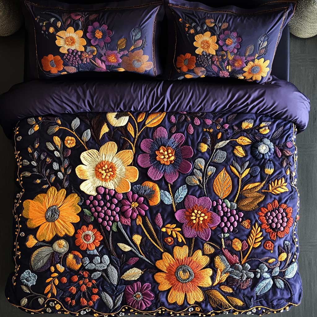 Celestial Flower WN2802104CL Duvet Cover Set