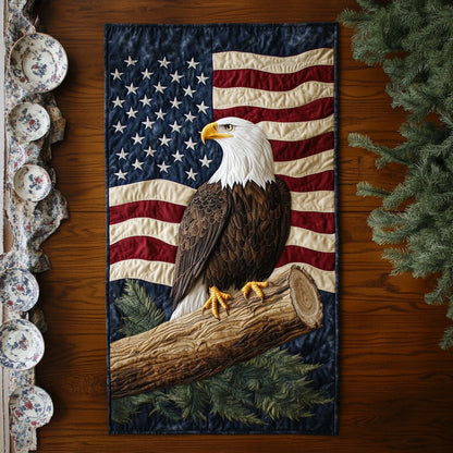 Patriotic Eagle WJ1306035CL Quilted Table Runner