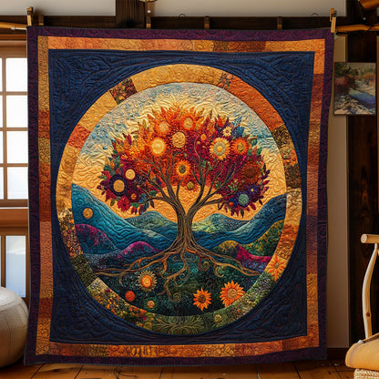 Tribal Tree Of Life WN1404086CL Quilt