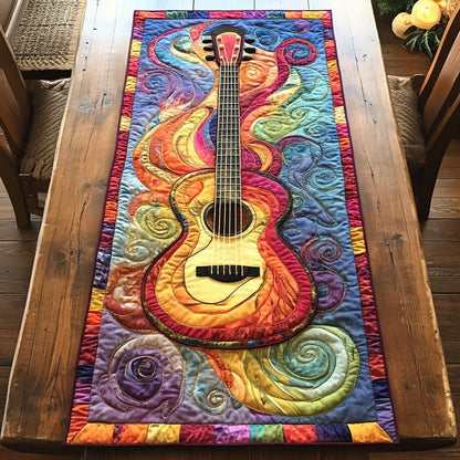 Guitar Firetrail WN1606034CL Quilted Table Runner