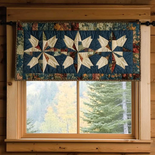 Shimmering Star WN1403100CL Quilted Valance