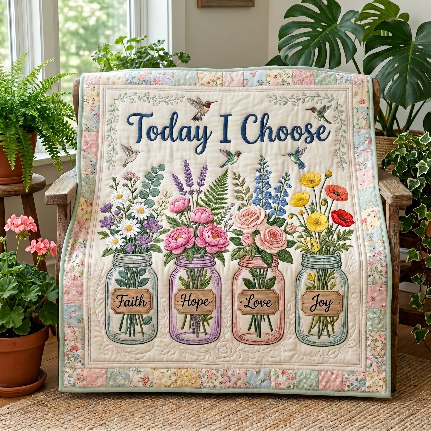 Today I Choose XR0505002CL Quilt