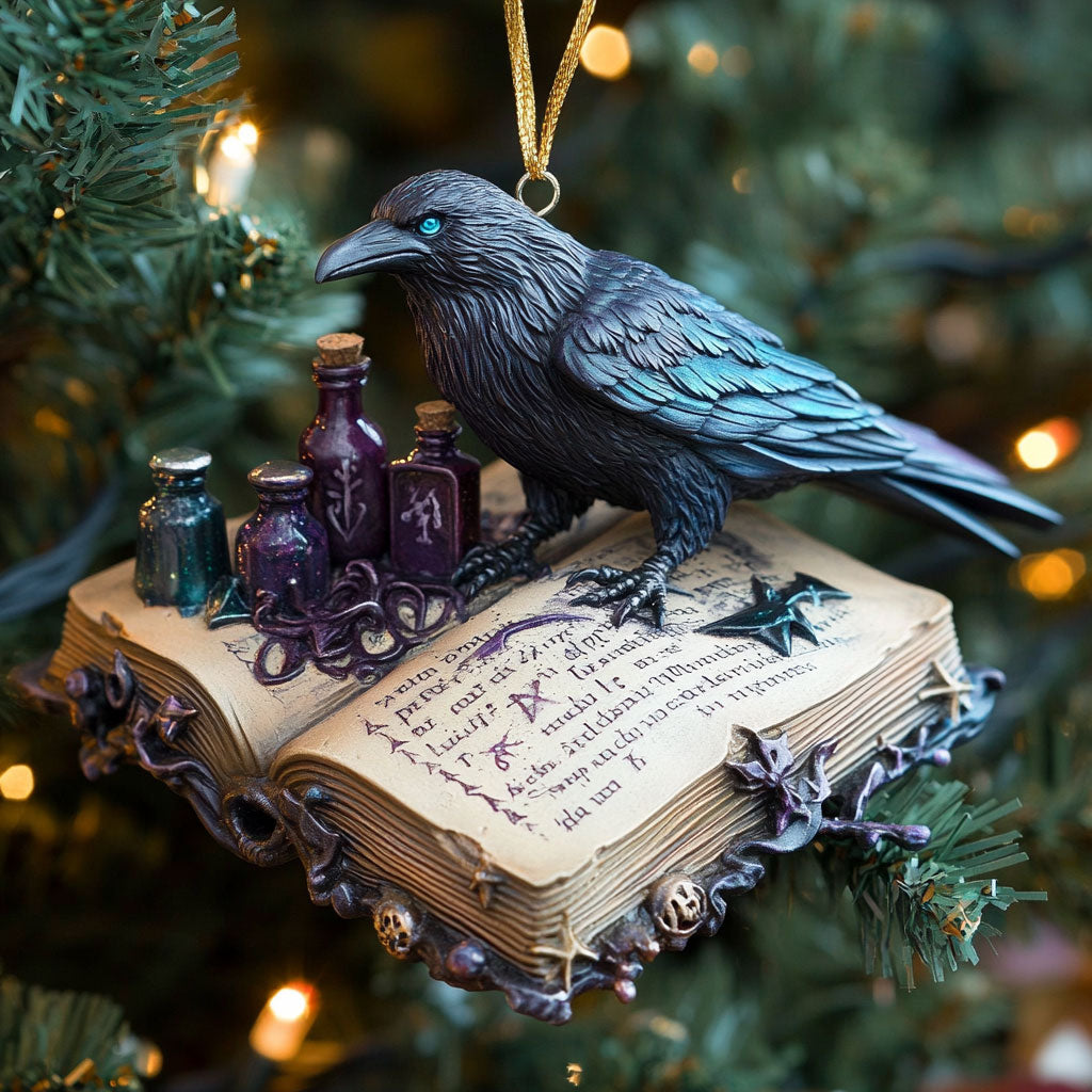 Raven Tome CP0612093CL Christmas Ornament