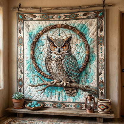 Spirit Owl Dreamcatcher WN0606012CL Quilt